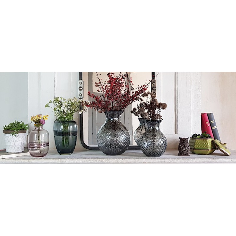 Vase bleu gris effet voie lactée  | Deco-Delight.com Vase bleu gris effet voie lactée  | Deco-Delight.com