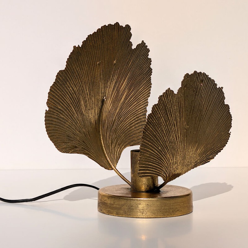 Vue arrière montrant la fixation stable des feuilles sur le socle.