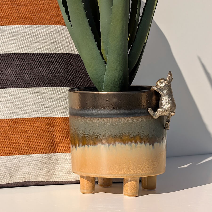 Figurine Lapin à Suspendre Résine pour Abat-jour & Vase | Deco-Delight