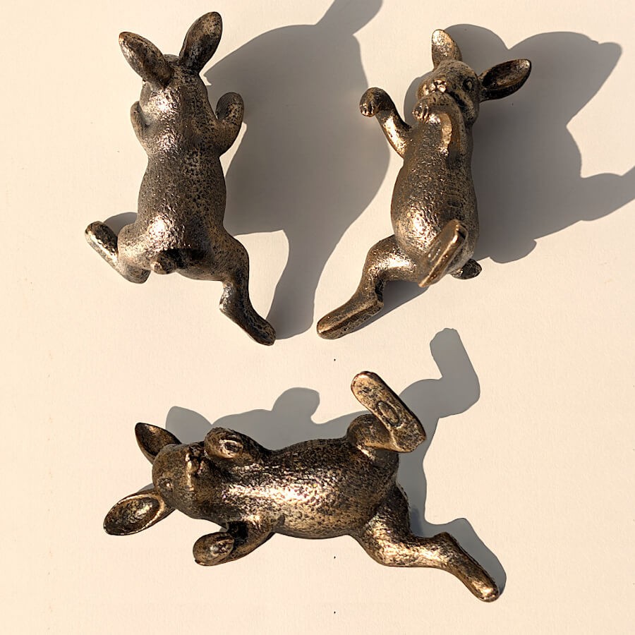 Figurine Lapin à Suspendre Résine pour Abat-jour & Vase | Deco-Delight