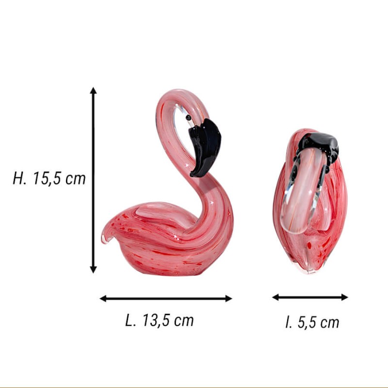 Schéma technique indiquant les dimensions : H 15,5 cm x L 13,5 cm x l 5,5 cm.
