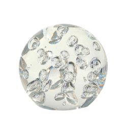 Presse-papier verre soufflé bulles D9 | Deco-Delight.com