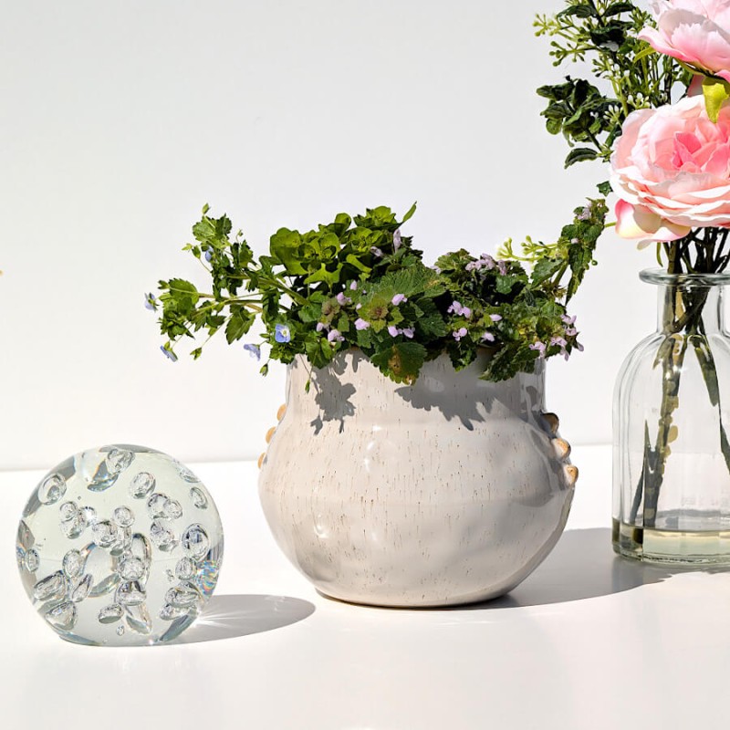 Presse-papier verre soufflé bulles D9 | Deco-Delight.com