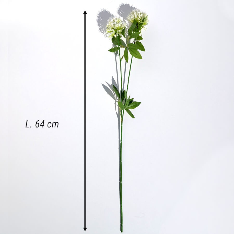 Schéma technique indiquant la hauteur totale de 64 cm.