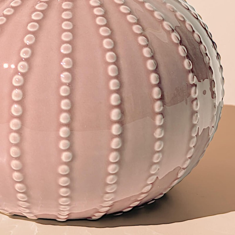 Vase boule oursin en céramique H12 cm | Deco-Delight.com