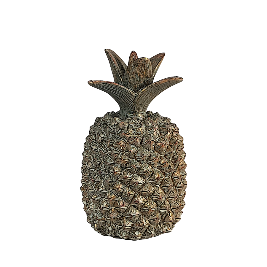 Ananas effet bronze patiné H19 | Deco-Delight.com Ananas effet bronze patiné H19 | Deco-Delight.com