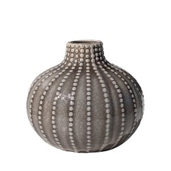 Vase boule oursin en céramique H12 cm | Deco-Delight.com