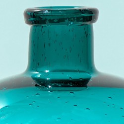 Vase bulle en verre teinté H18.5  | Deco-Delight.com