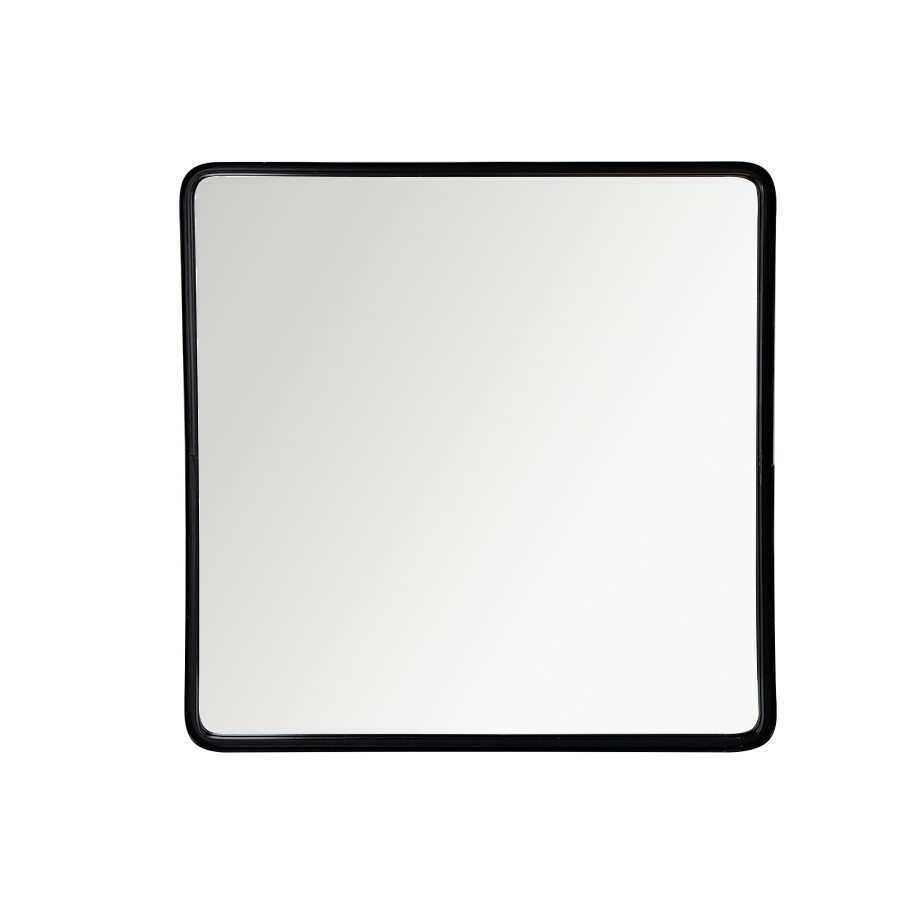 Miroir carré métal noir H40 | Deco-Delight.com Miroir carré métal noir H40 | Deco-Delight.com