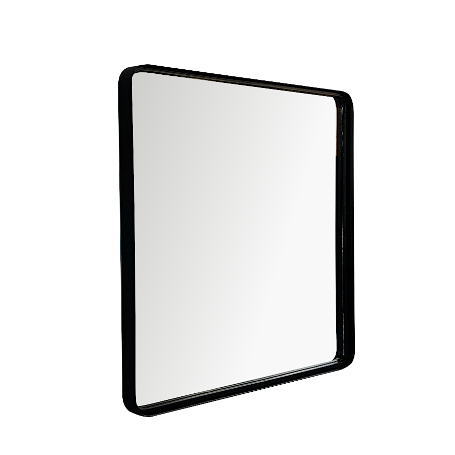 Miroir carré métal noir H40 | Deco-Delight.com Miroir carré métal noir H40 | Deco-Delight.com