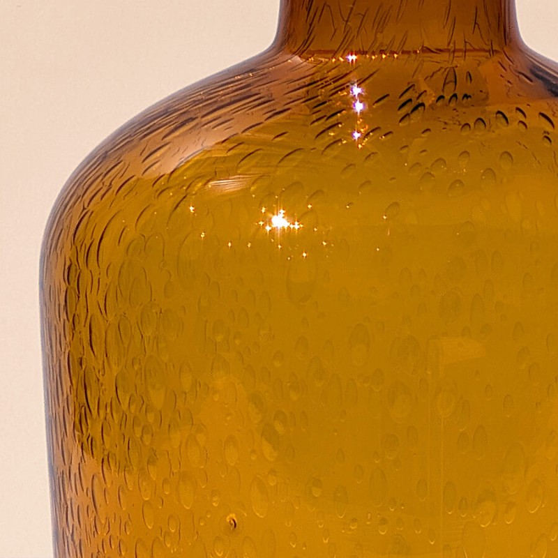 Vase bulle en verre teinté H23.5  | Deco-Delight.com