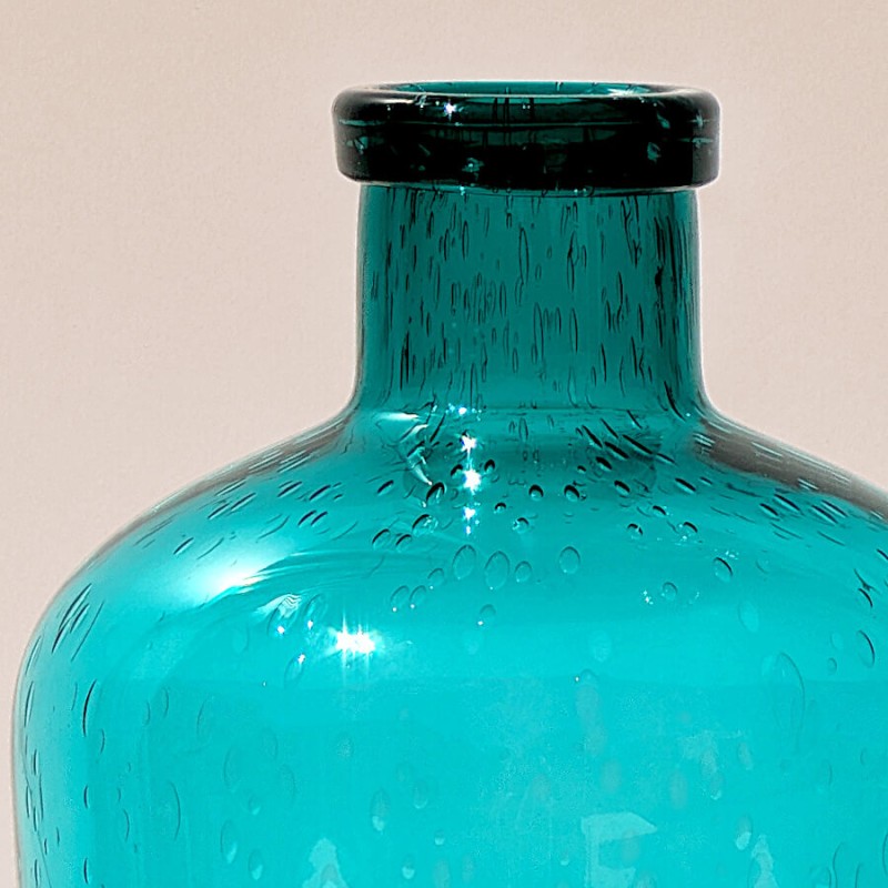 Vase bulle en verre teinté H23.5  | Deco-Delight.com