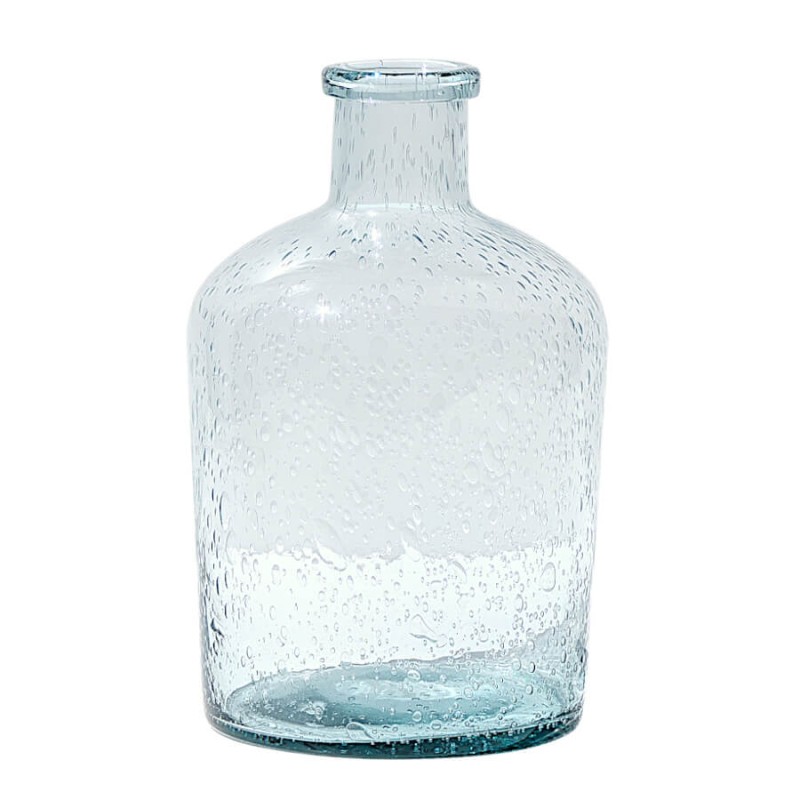 Vase bulle en verre teinté H23.5  | Deco-Delight.com
