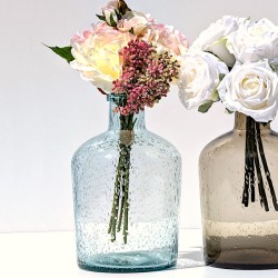 Vase bulle en verre teinté H23.5  | Deco-Delight.com
