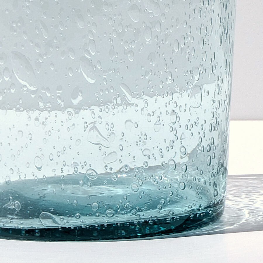 Vase bulle en verre teinté H23.5  | Deco-Delight.com
