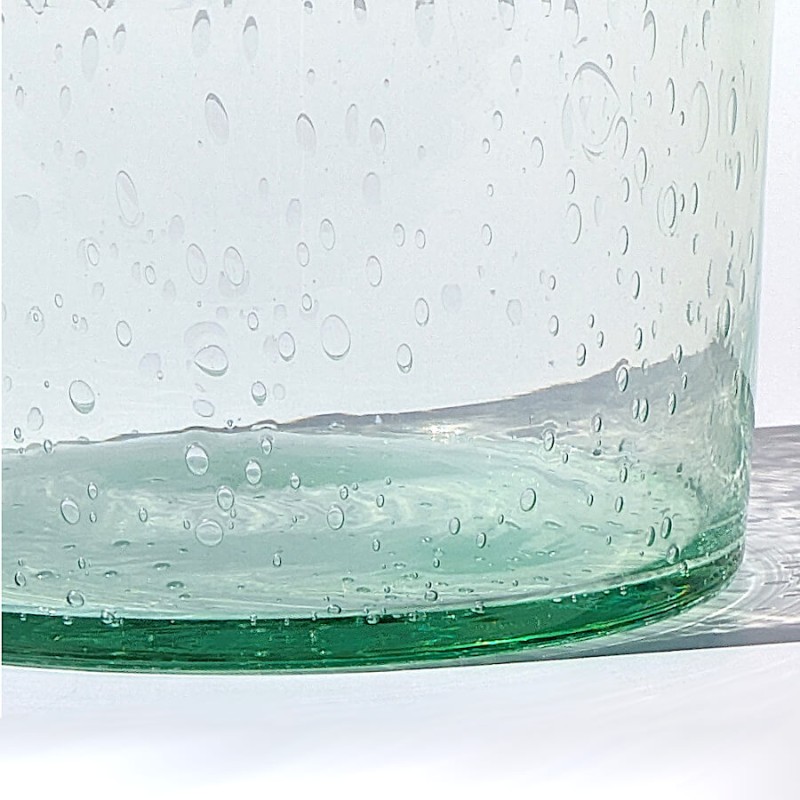Vase bulle en verre teinté H23.5  | Deco-Delight.com