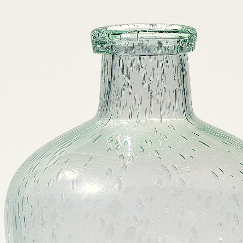 Vase bulle en verre teinté H23.5  | Deco-Delight.com
