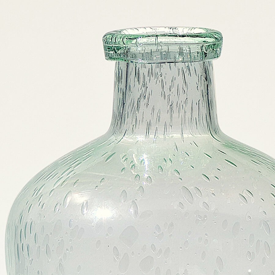 Vase bulle en verre teinté H23.5  | Deco-Delight.com