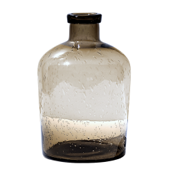 Vase bulle en verre teinté H23.5  | Deco-Delight.com