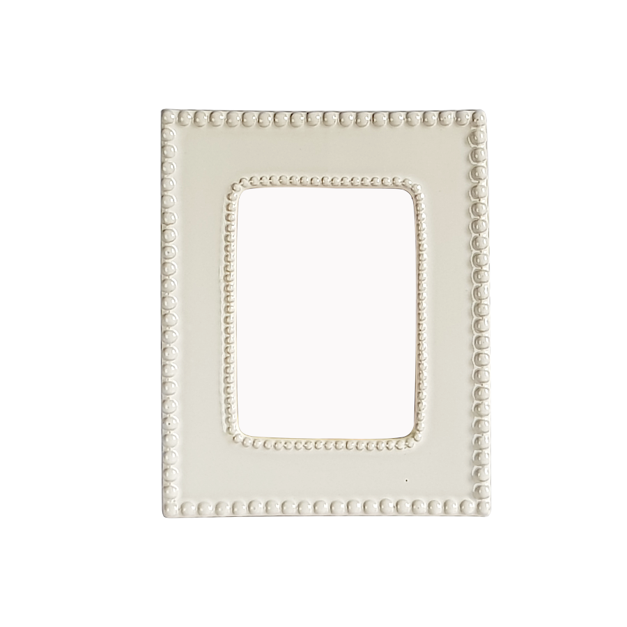Cadre céramique blanc 13x18 cm | Deco-Delight.com Cadre céramique blanc 13x18 cm | Deco-Delight.com