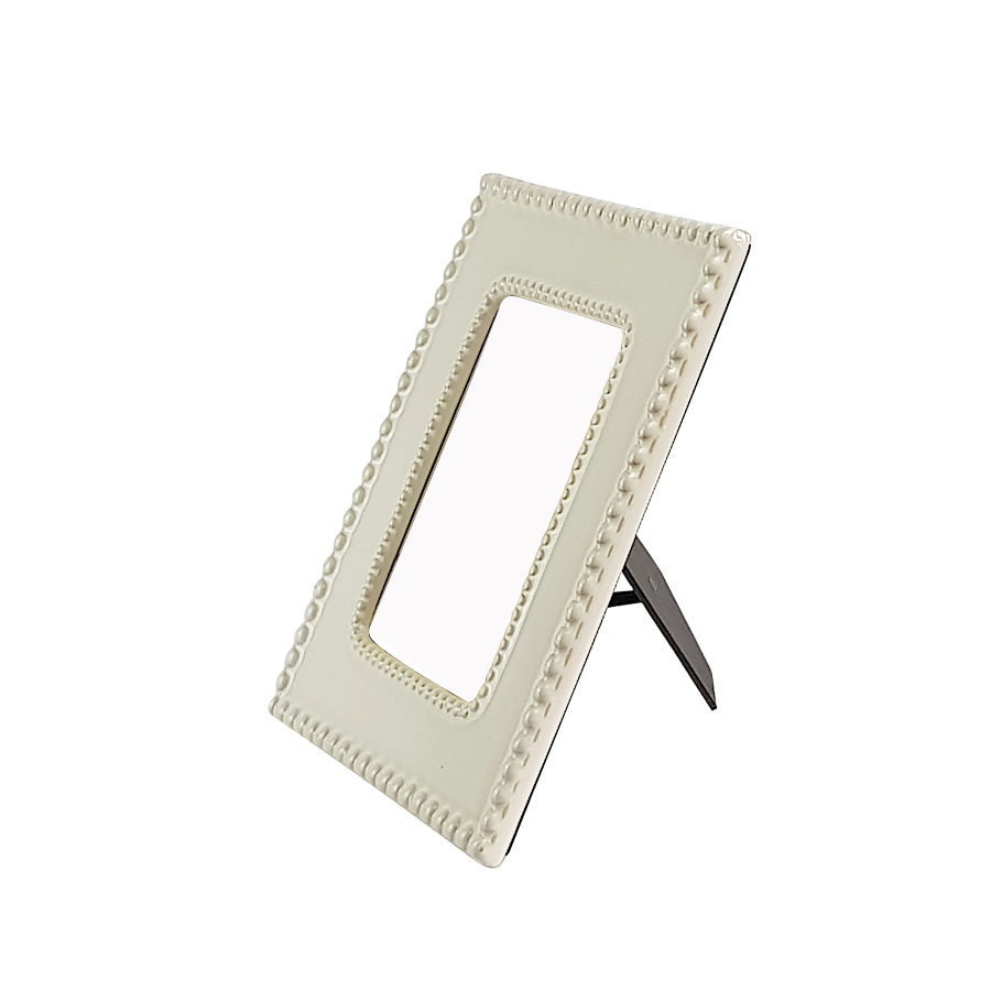 Cadre céramique blanc 13x18 cm  | Deco-Delight.com