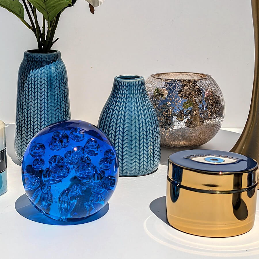 Vase céramique motif épi H13.5 cm | Deco-Delight.com