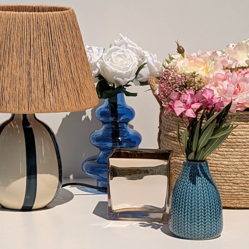 Vase céramique motif épi H13.5 cm | Deco-Delight.com