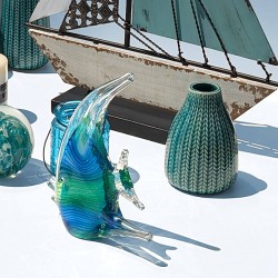 Vase céramique motif épi H13.5 cm | Deco-Delight.com