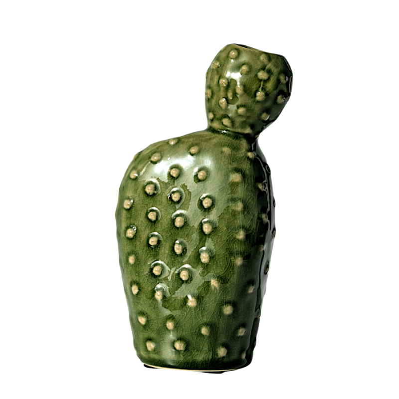 Vase cactus vert en céramique | Deco-Delight.com